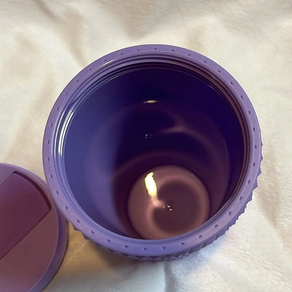 Starbucks 2023 Lilac Purple Gradient Studded Sip Top Grande Tumbler